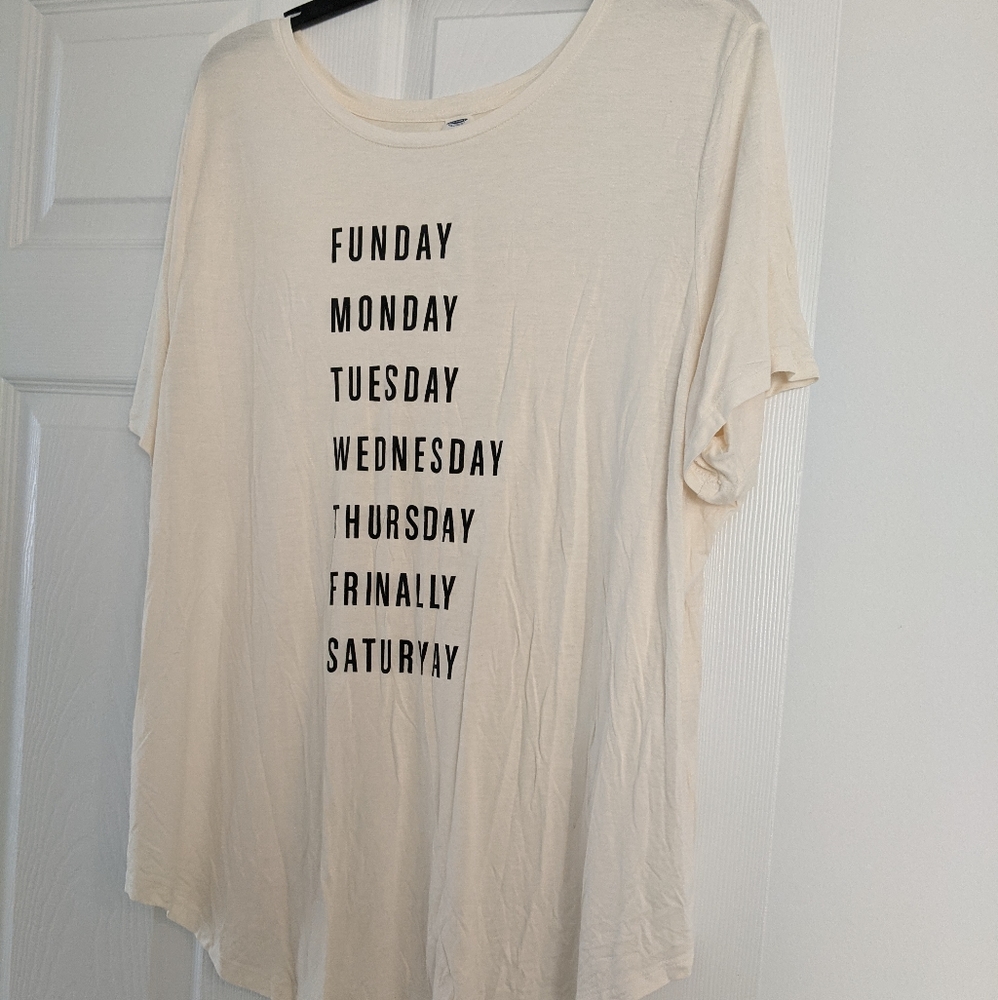Old navy fun slogan shirt